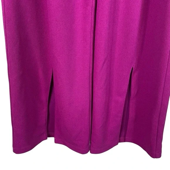 Pink Wide Leg Pants - Picture 2 of 5